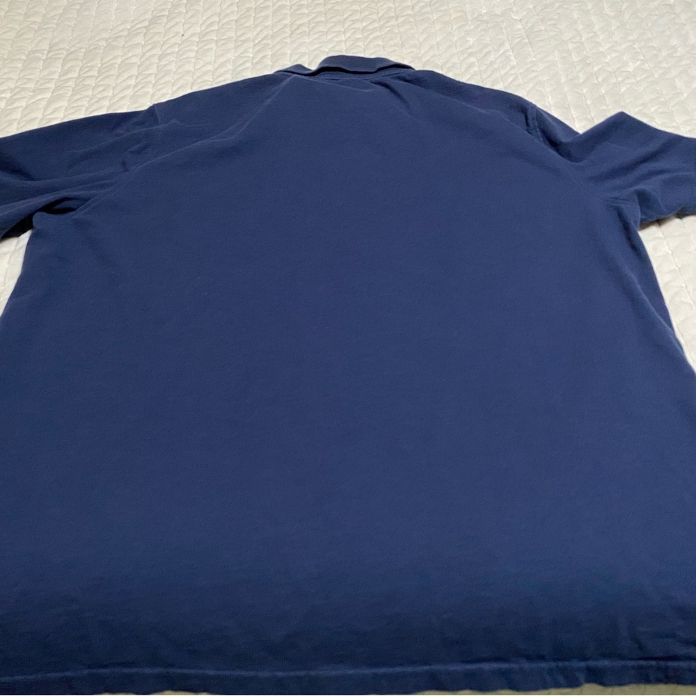 Izod Blue Long Sleeve Tees